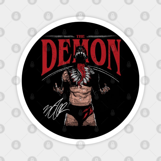 Finn Balor The Demon Pose Magnet by MunMun_Design